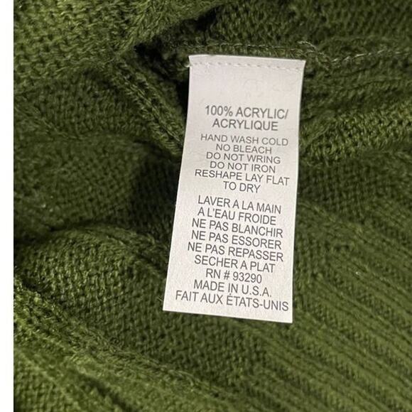 Cotton Emporium Girls Cable Knit Pullover Sweater Size Small - Picture 6 of 9